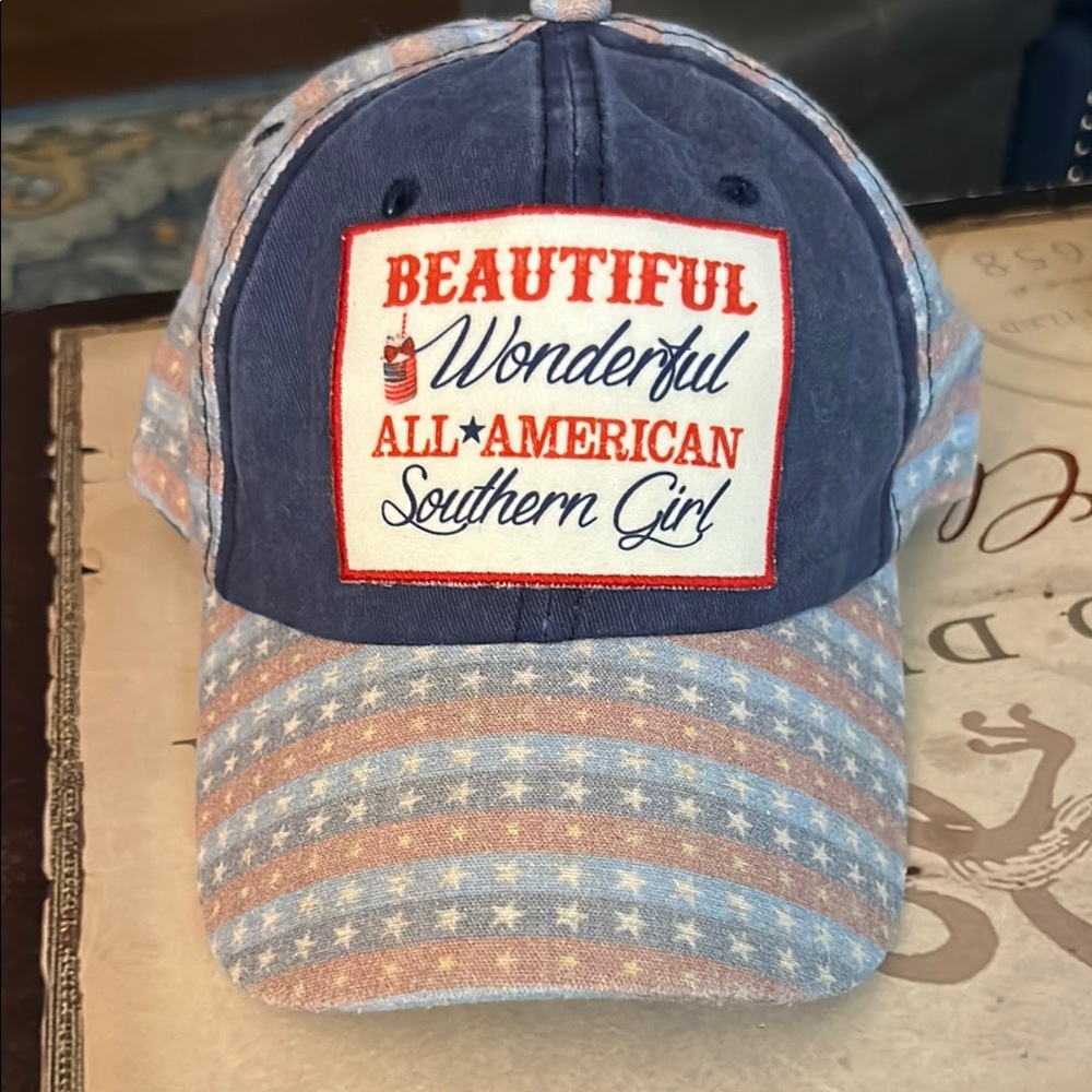 Patriotic Southern Girl Cap